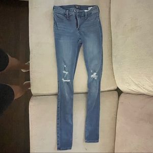 Abercrombie & Fitch Mid Rise Jean Legging